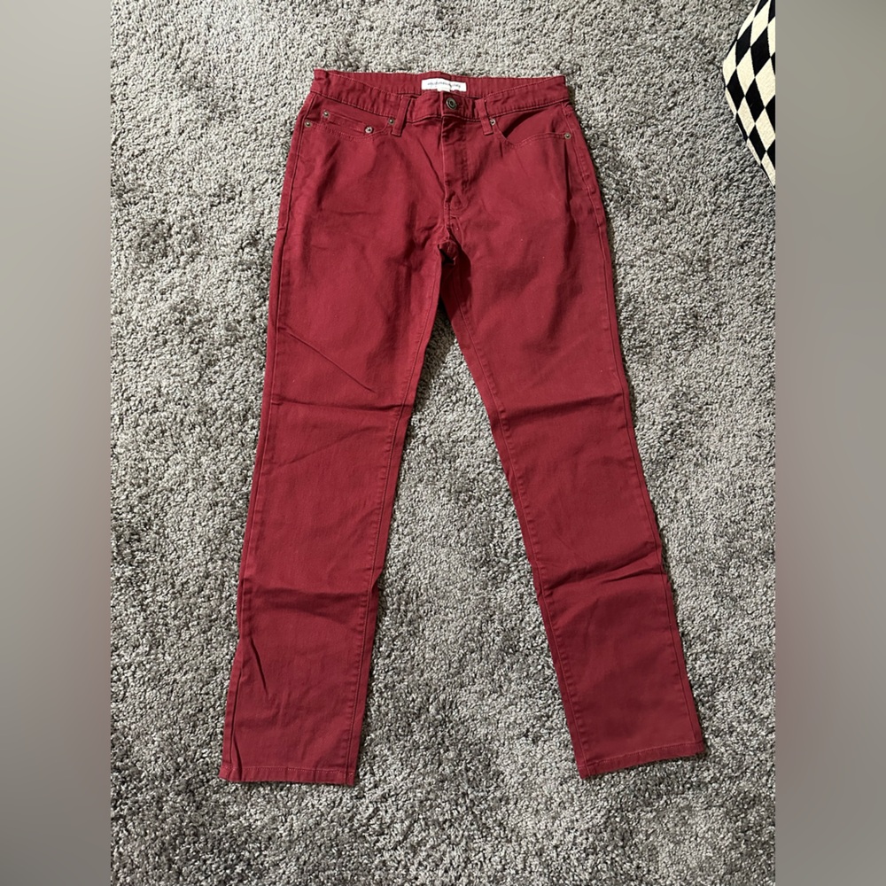 Amazon Essentials Burgundy‎ Pants